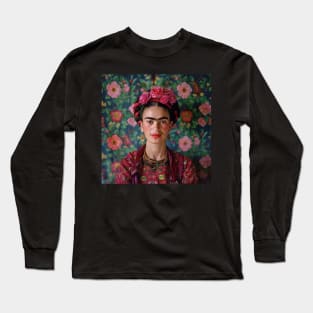 Frida Kahlo Long Sleeve T-Shirt